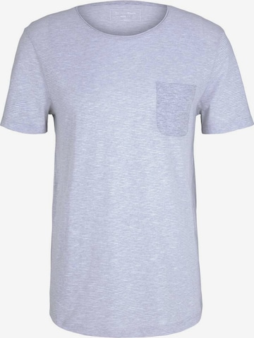 T-Shirt TOM TAILOR DENIM en violet : devant