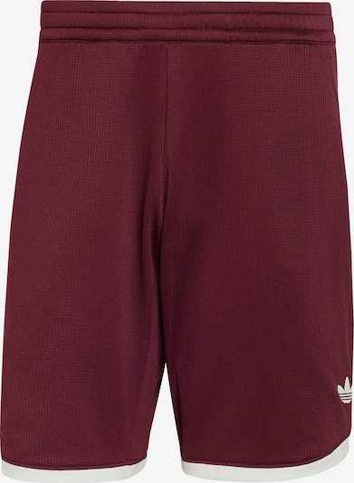 ADIDAS PERFORMANCE Sportske hlače 'Classics' veličine S u boja vina / bijela, Pregled proizvoda