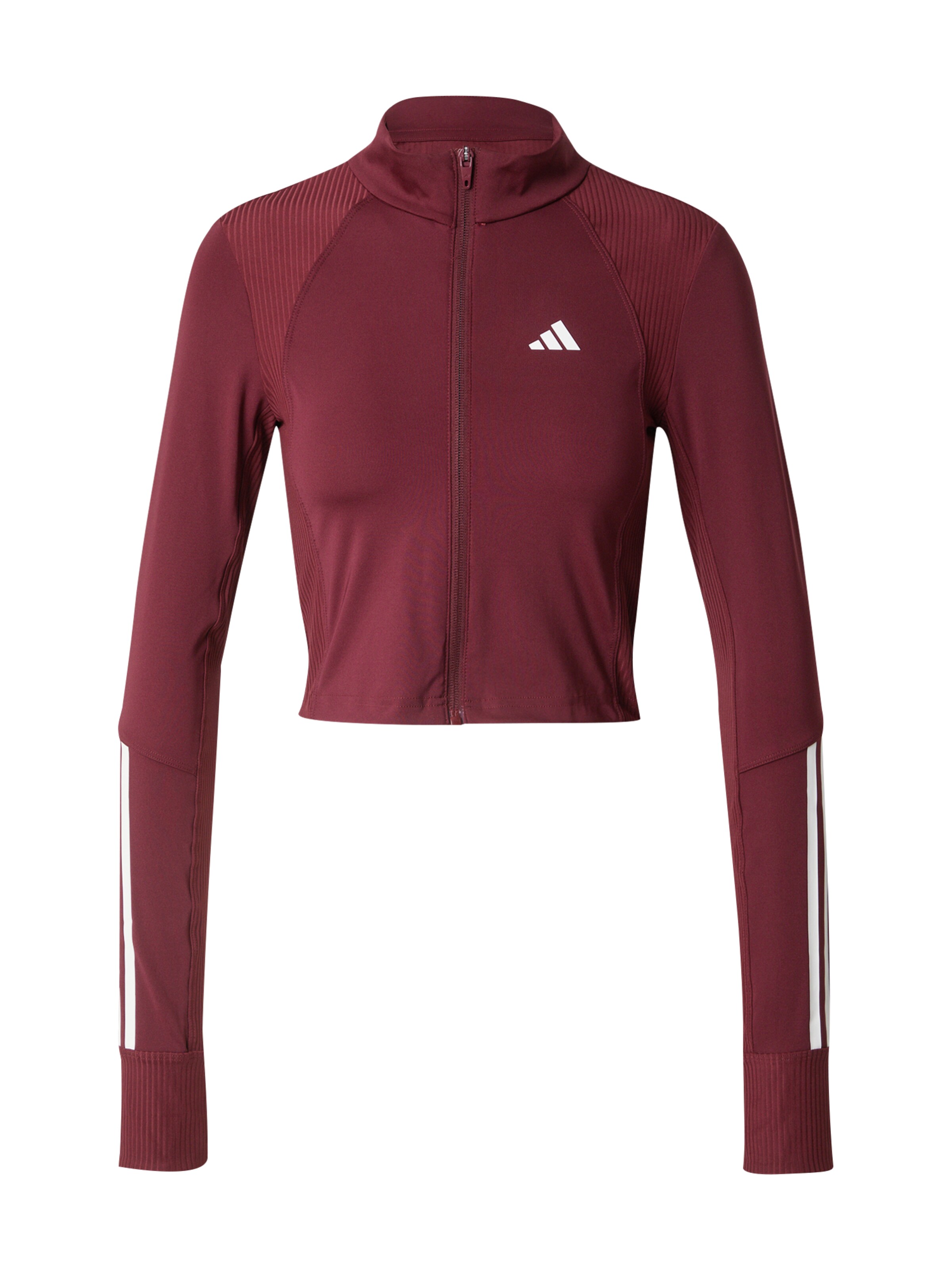 ADIDAS PERFORMANCE Sportlik trikoojakk 'Hyperglam', värv punane: eest vaates