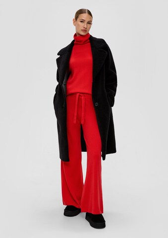 s.Oliver Wide Leg Hose in Rot