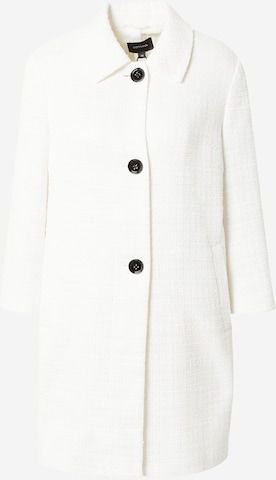 COMMA Ανοιξιάτικο και φθινοπωρινό παλτό σε λευκό: μπροστά