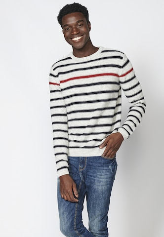 KOROSHI Pullover i hvid: forside