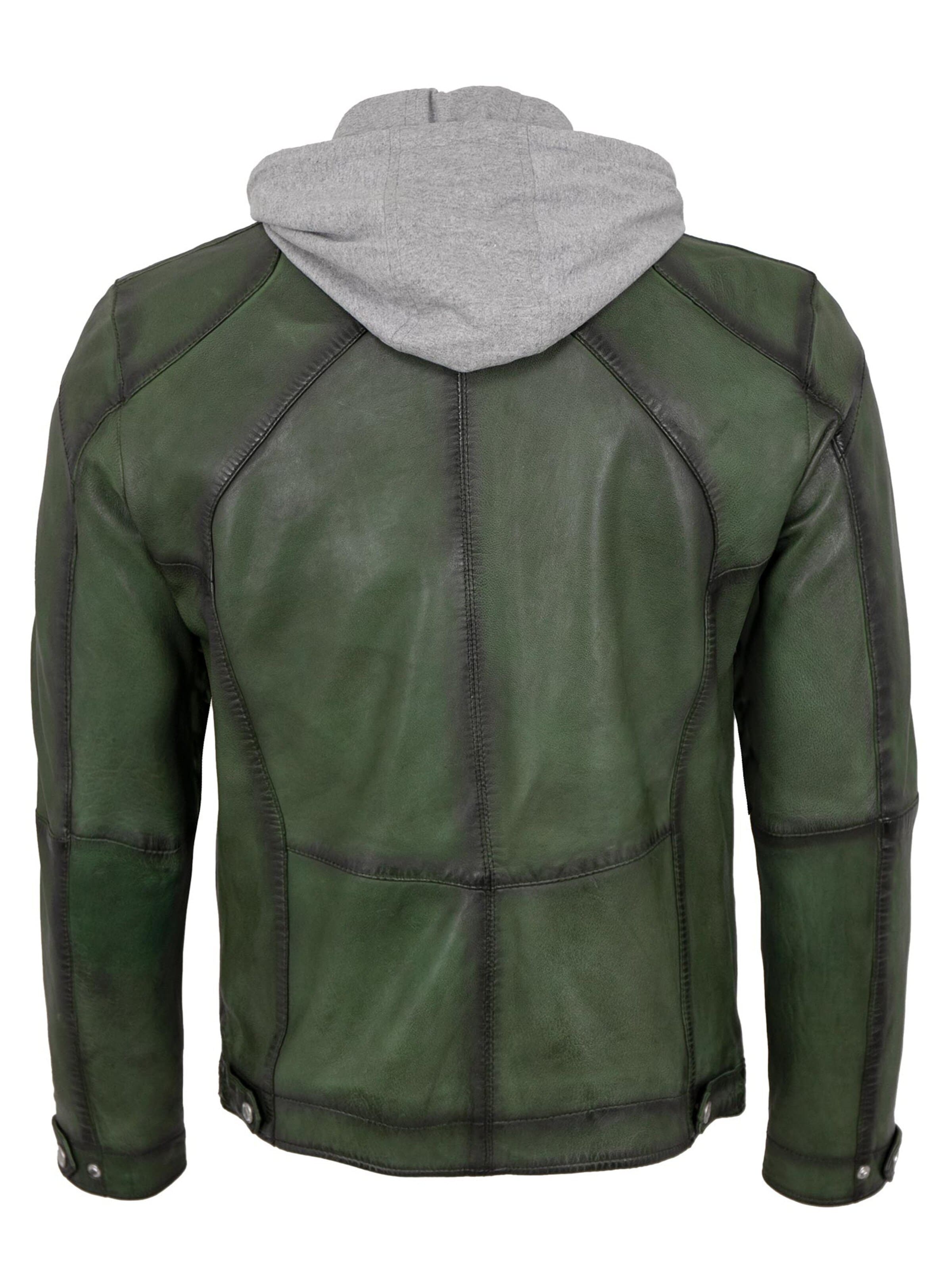 Veste mi-saison 'Karl' Jilani en vert