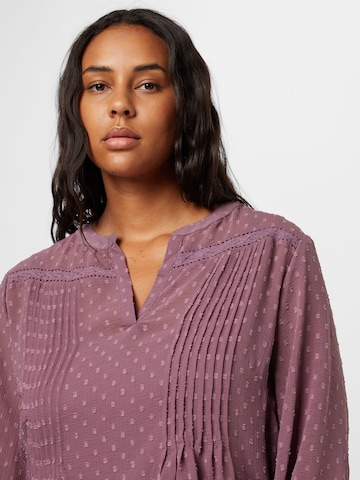 ABOUT YOU Curvy Blouse 'Agnes' in Purple