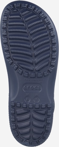 Crocs أحذية من المطاط بلون أزرق