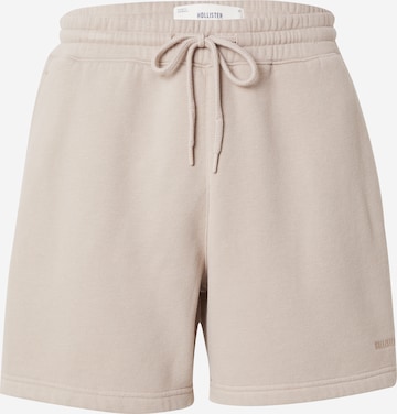 ruda HOLLISTER Standartinis Kelnės: priekis