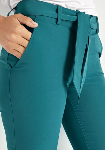 HECHTER PARIS Slimfit Hose in Blau