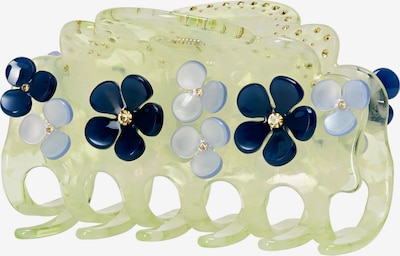 Maanesten Hair jewelry 'ROSALIA' in Navy / Light blue / Gold / Lime, Item view