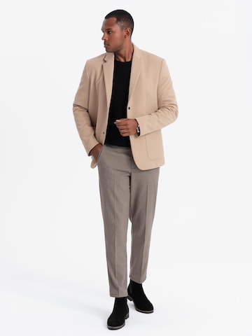 Ombre Slim Fit Sakko in Beige