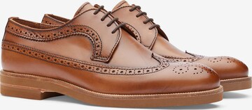 LOTTUSSE Lace-Up Shoes 'Niza' in Brown