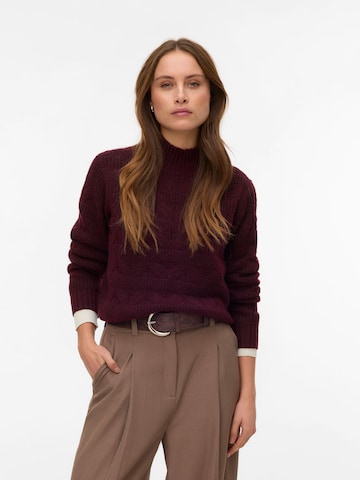 VERO MODA Sweater 'VMVirgo' in Red: front
