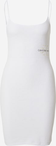 Calvin Klein Jeans Платье в Белый: спереди
