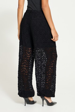 Barrel Pantalon 'IHOFELIE' ICHI en noir