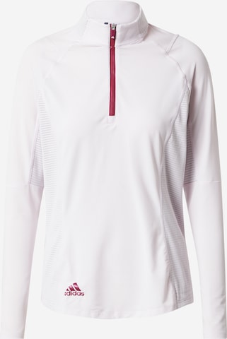 adidas Golf Performance Shirt in Pink: front