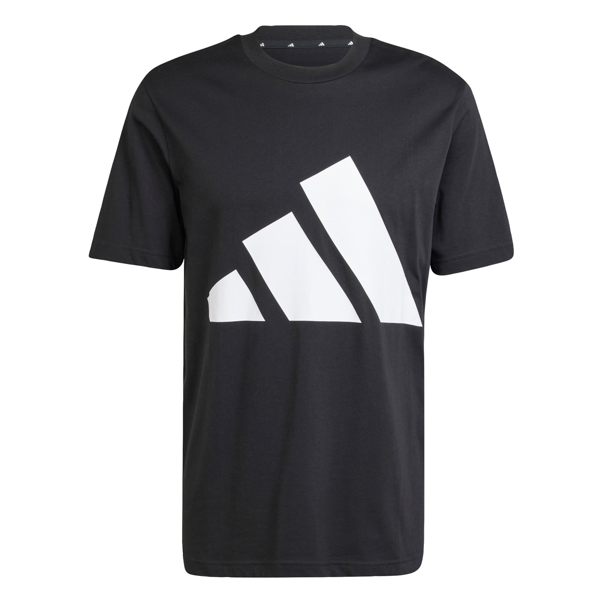 melns ADIDAS SPORTSWEAR Sporta krekls 'Essentials': no priekšpuses