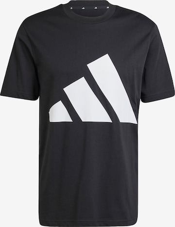 Maglia funzionale 'Essentials' di ADIDAS SPORTSWEAR in nero: frontale