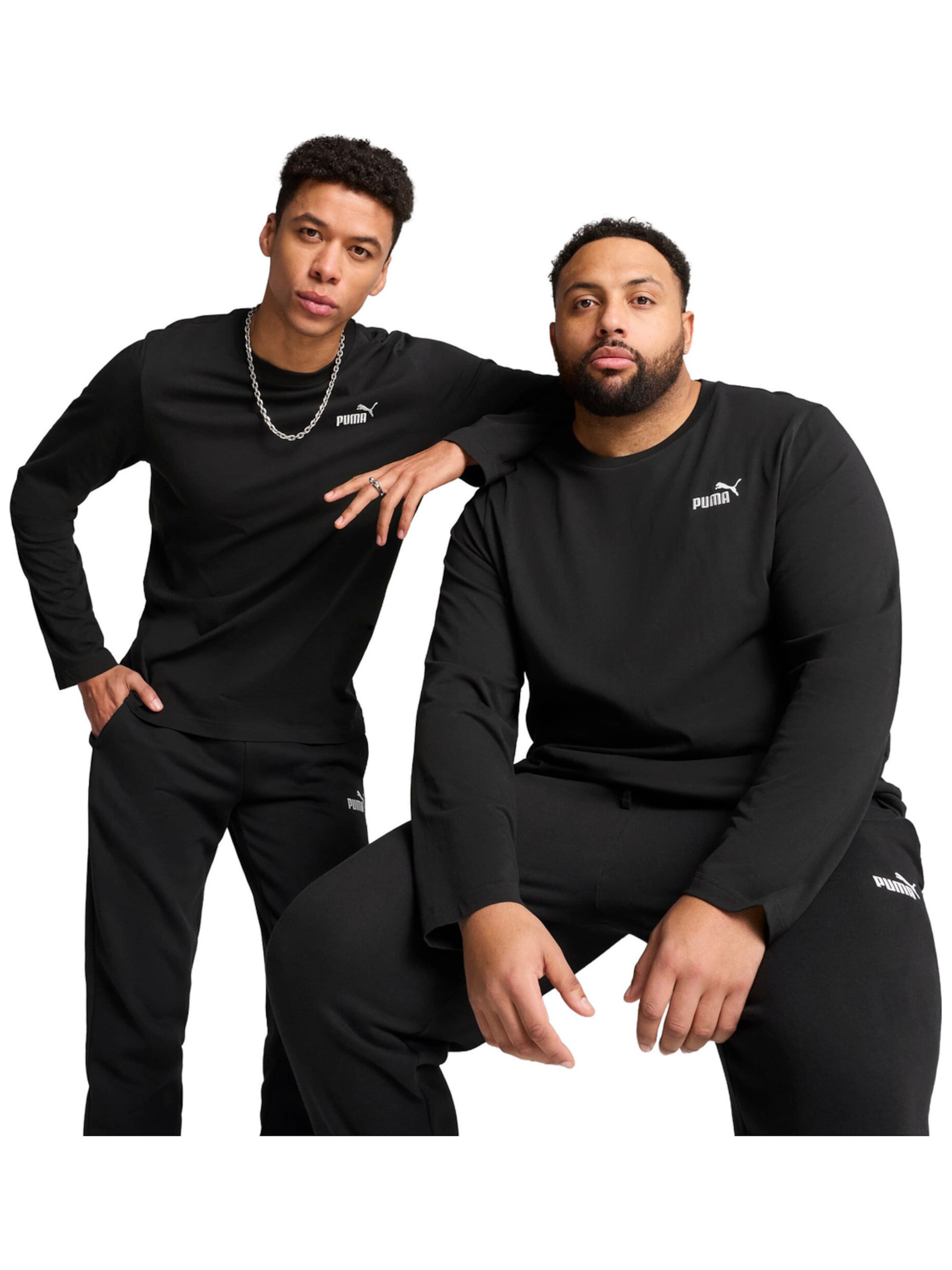 PUMA Shirt‌‌‌‌‌‌‌‌‌ in Schwarz: Vorderseite