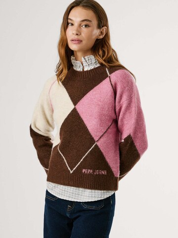 Pepe Jeans Pullover 'Cecily' i brun