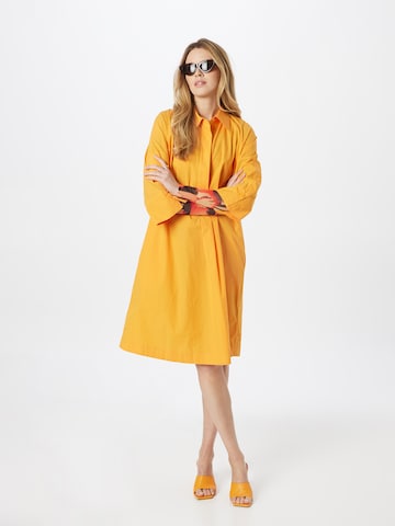 Marc Cain Shirt Dress in Orange