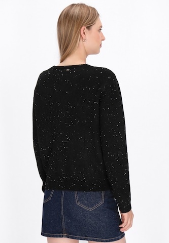 DreiMaster Vintage Gebreid vest in Zwart