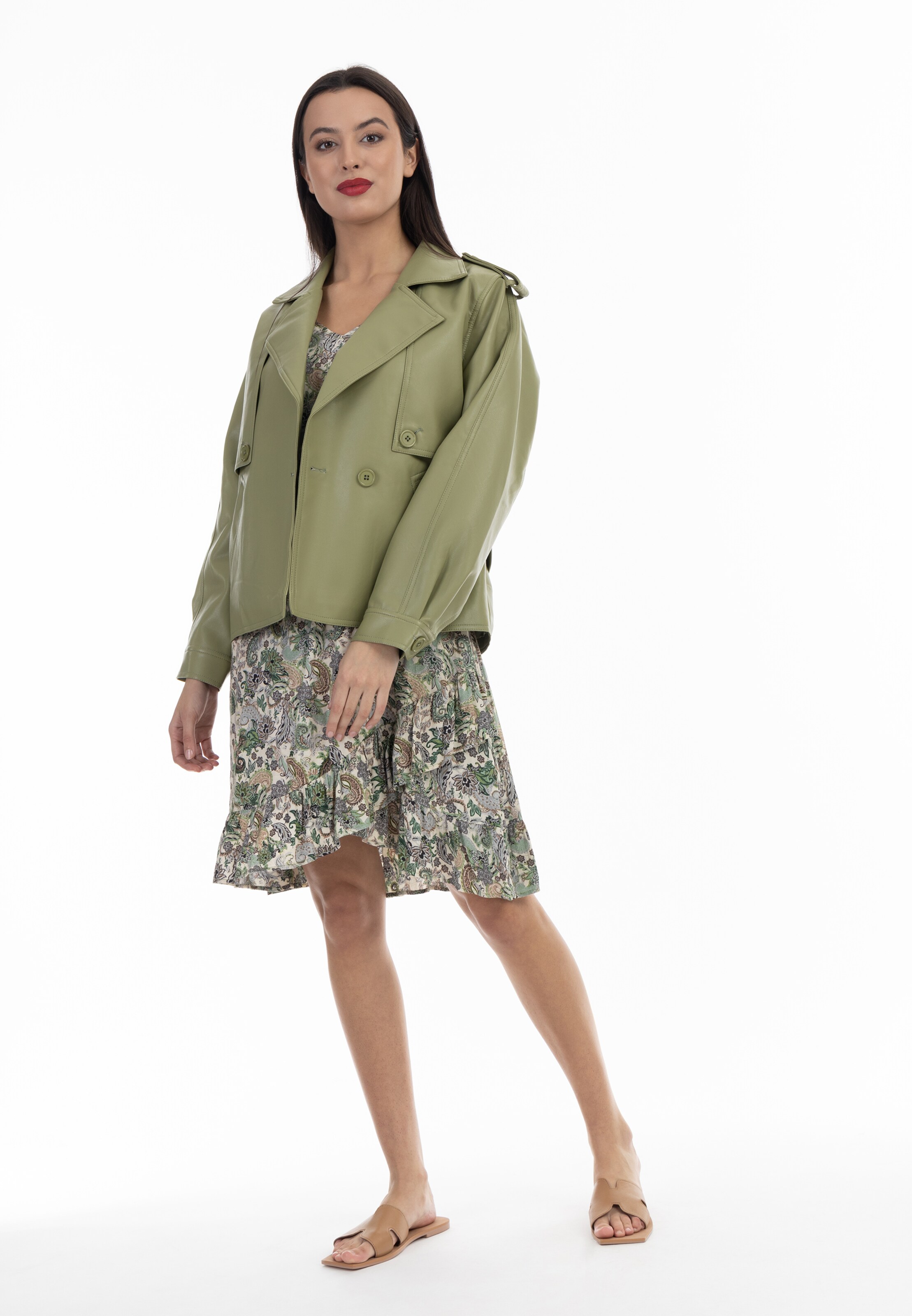 faina Jacke in Grün