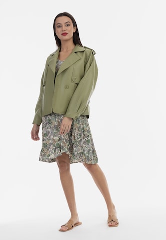 faina Between-Season Jacket in Green