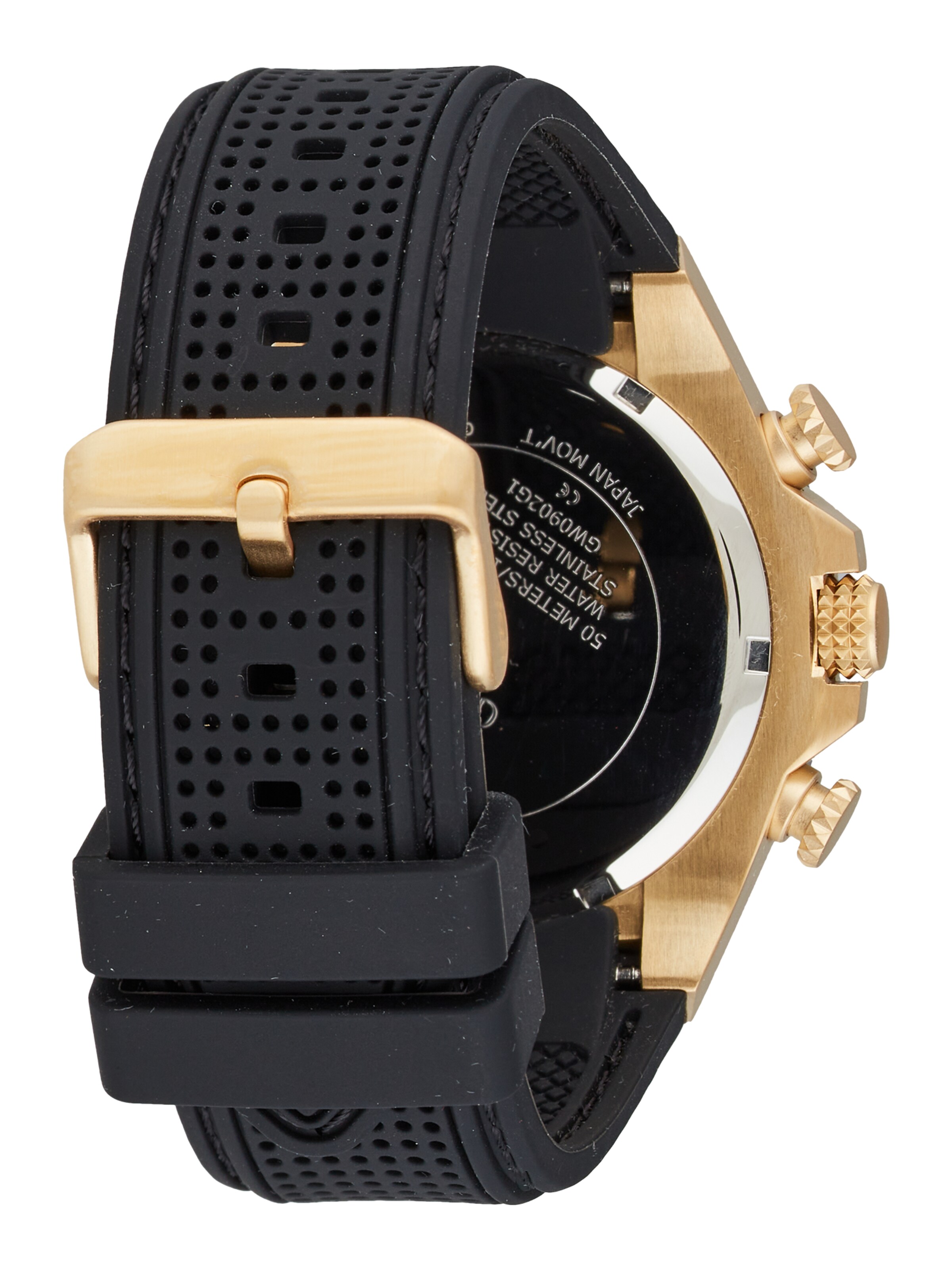 GUESS Uhr 'D1' in Schwarz