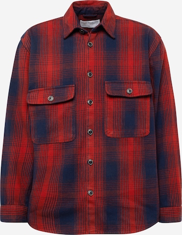 SELECTED HOMME Comfort fit Between-Season Jacket in Blue: front