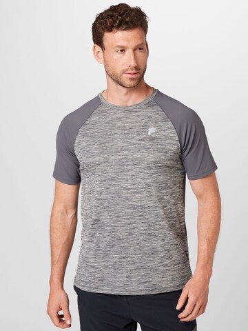 T-Shirt fonctionnel 'RAGEWITZ' FILA en gris : devant