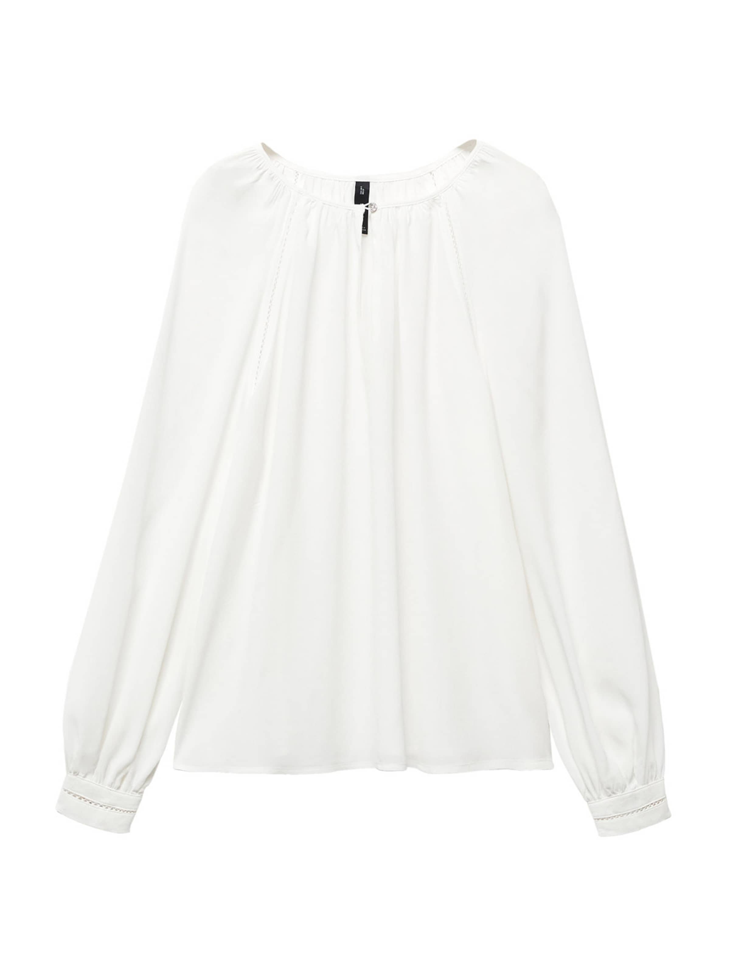 MANGO Blouse in Beige: front