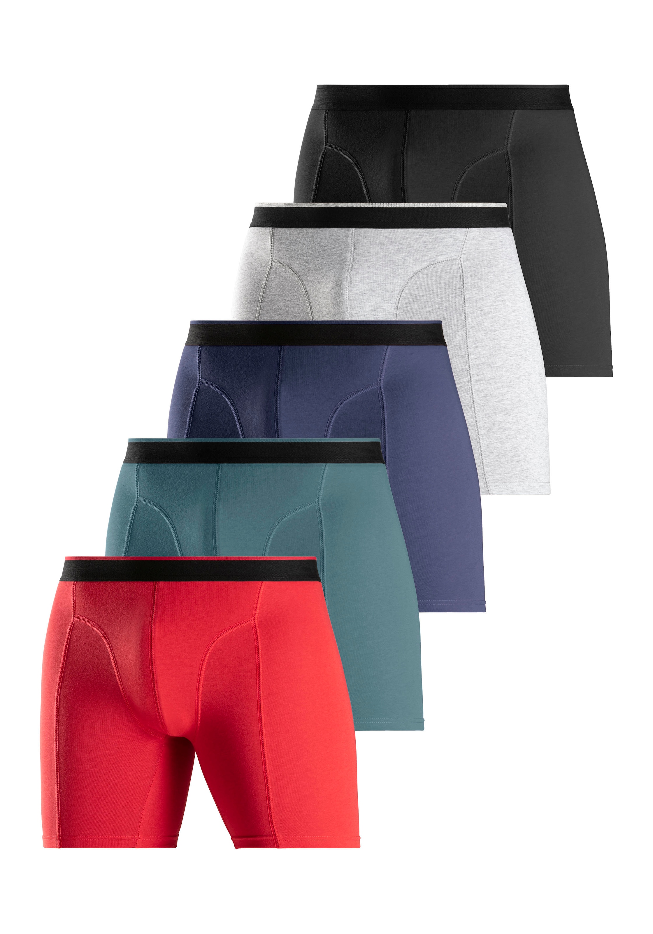 Authentic Le Jogger Boxershorts in Blau: Vorderseite