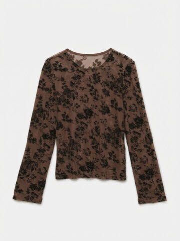 Vero Moda Curve Blouse 'VMCFLORA' in Brown