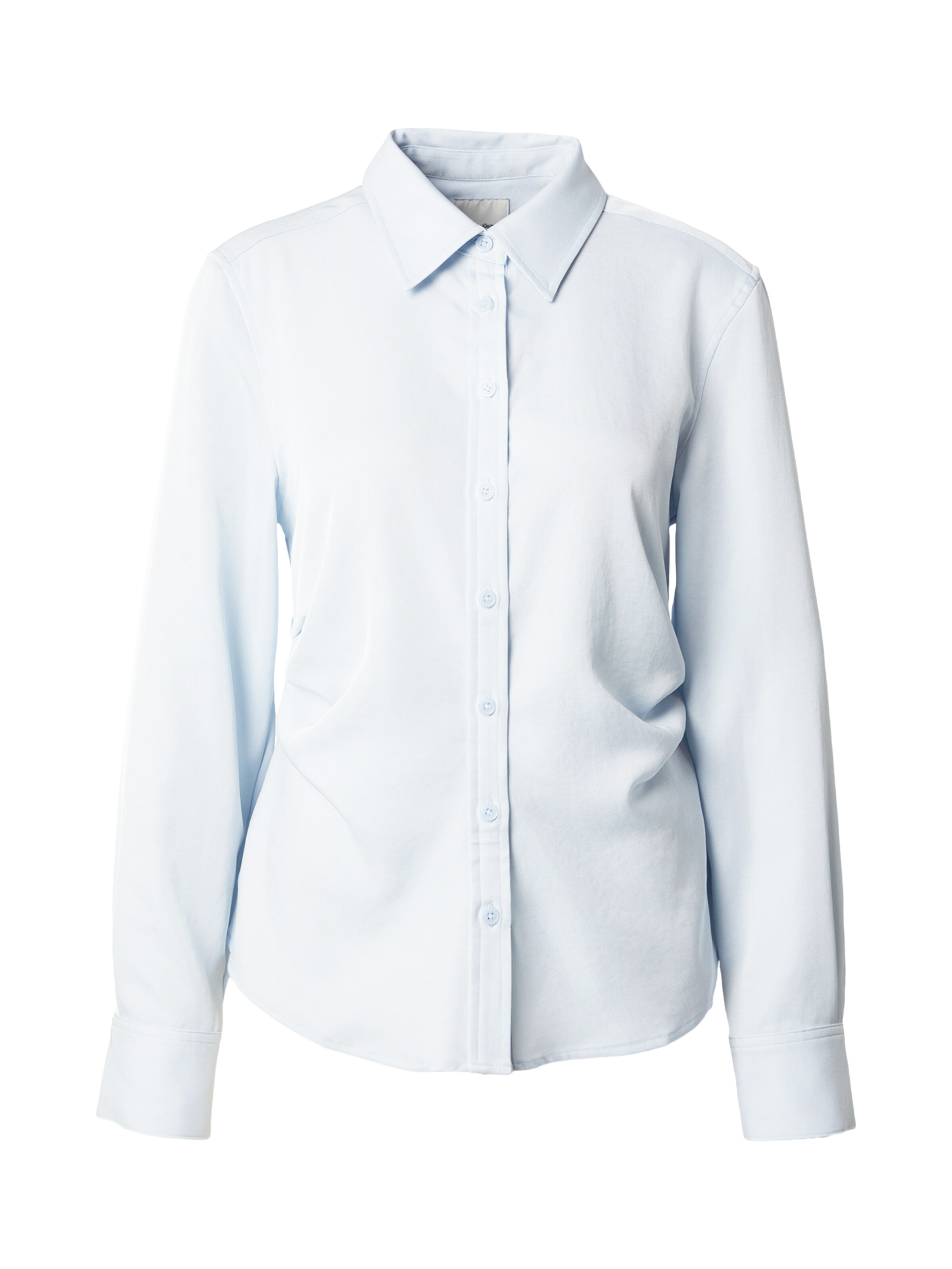 Calvin Klein Blouse in XXS in de kleur Pastelblauw, Productweergave