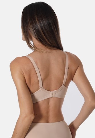 sassa T-shirt Bra 'IMPRESSIVE JACQUARD' in Beige