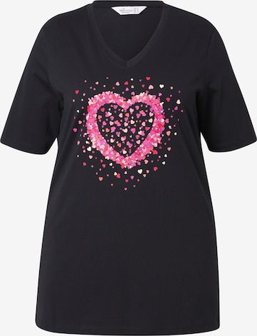 MIAMODA Oversized shirt in Gemengde kleuren: voorkant