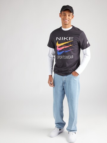 Nike Sportswear Shirt 'SWSH' in Black