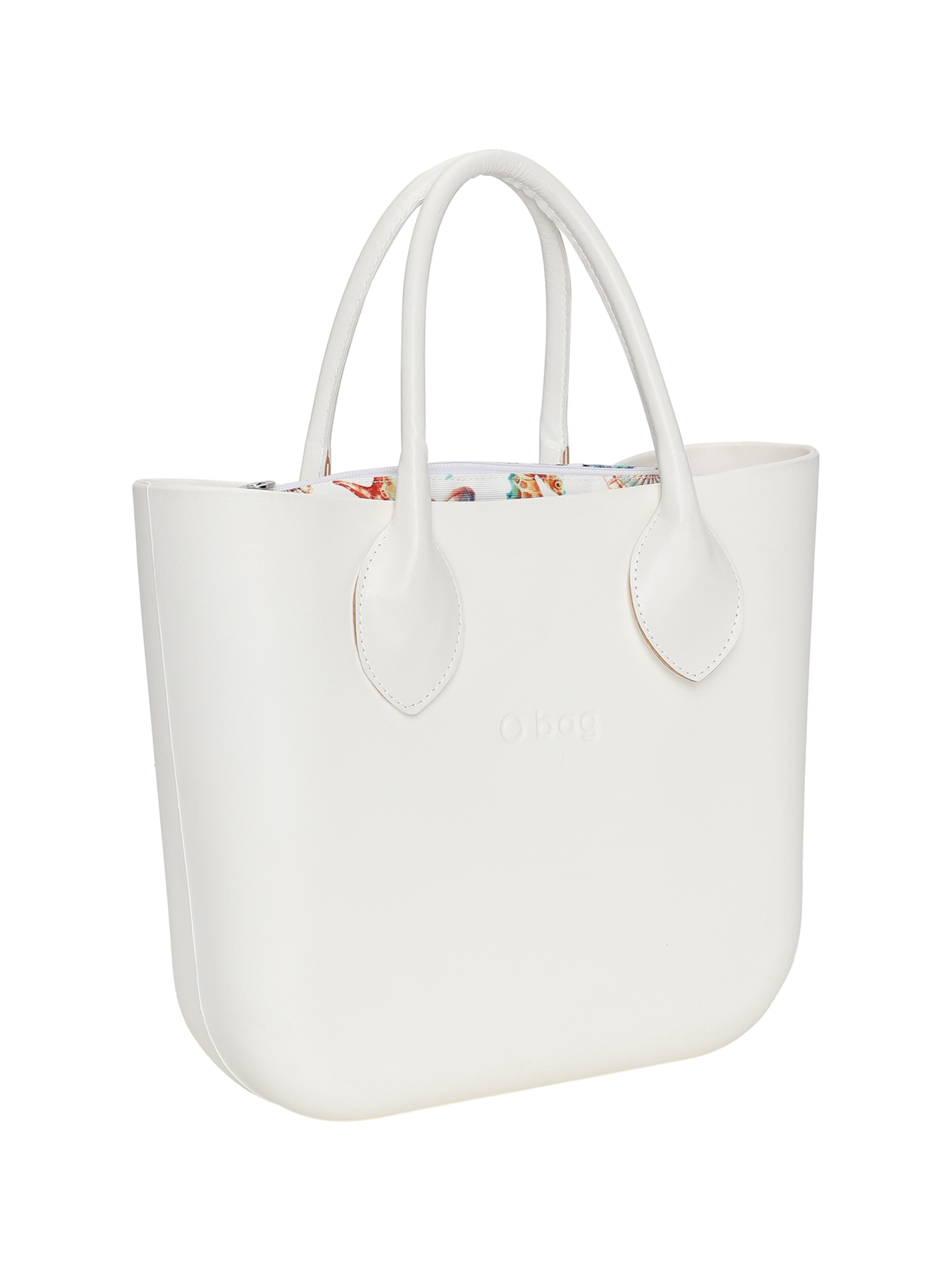 O bag Shopper in White