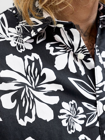 Coupe regular Chemise JACK & JONES en noir