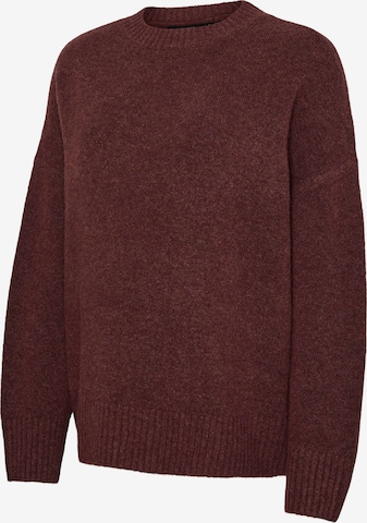 Vero Moda MaternityPulover 'VMMBOOM' - smeđa boja: prednji dio