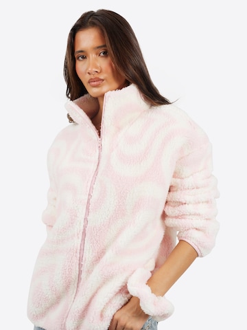 Veste en polaire BRAVE SOUL en rose