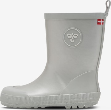 Hummel Rubber Boots in Silver: front