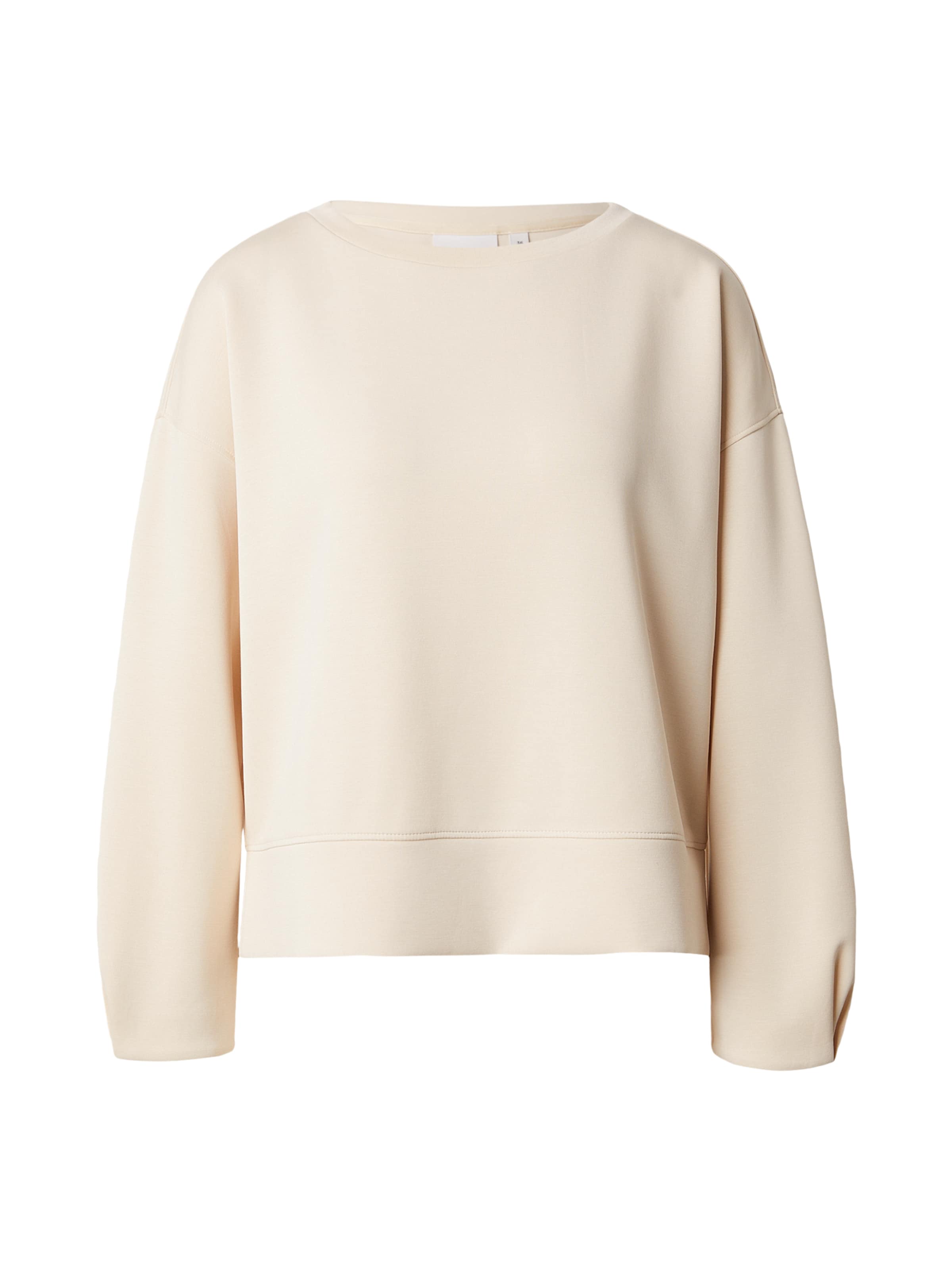 Sweat-shirt COMMA en beige : devant