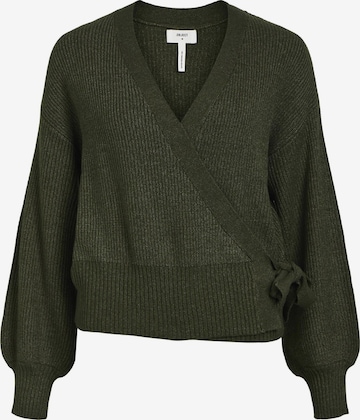 Cardigan OBJECT en vert : devant