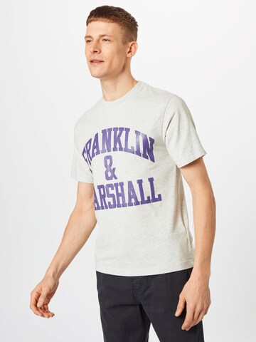 FRANKLIN & MARSHALL Shirt in Grijs: voorkant
