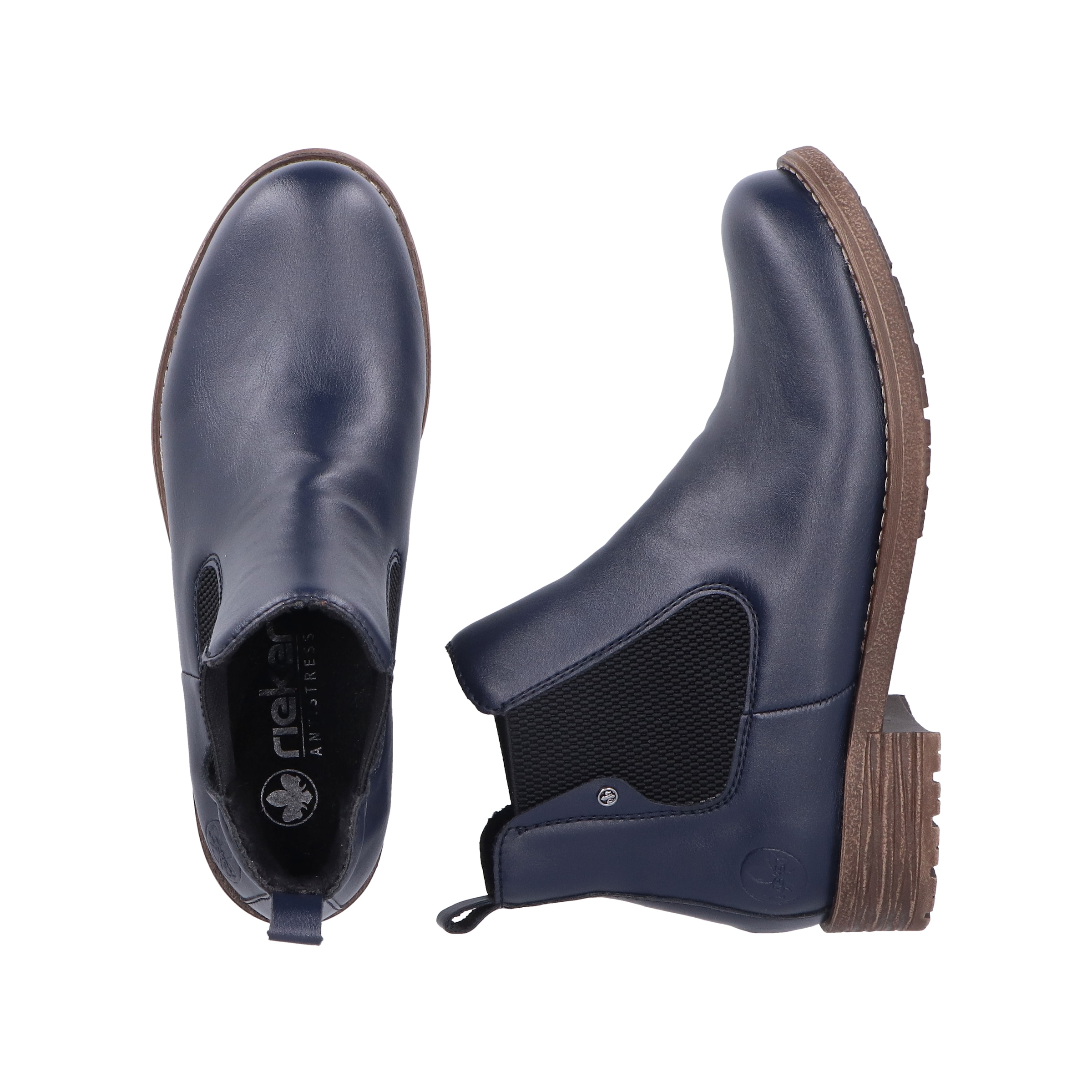 Rieker Chelsea Boots in Blue