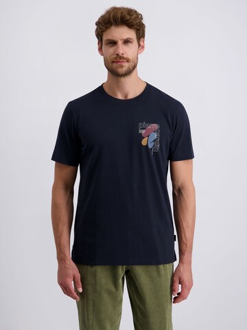 PIERRE CARDIN Shirt in Blauw: voorkant