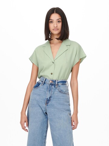 JDY Blouse 'Say' in Green: front