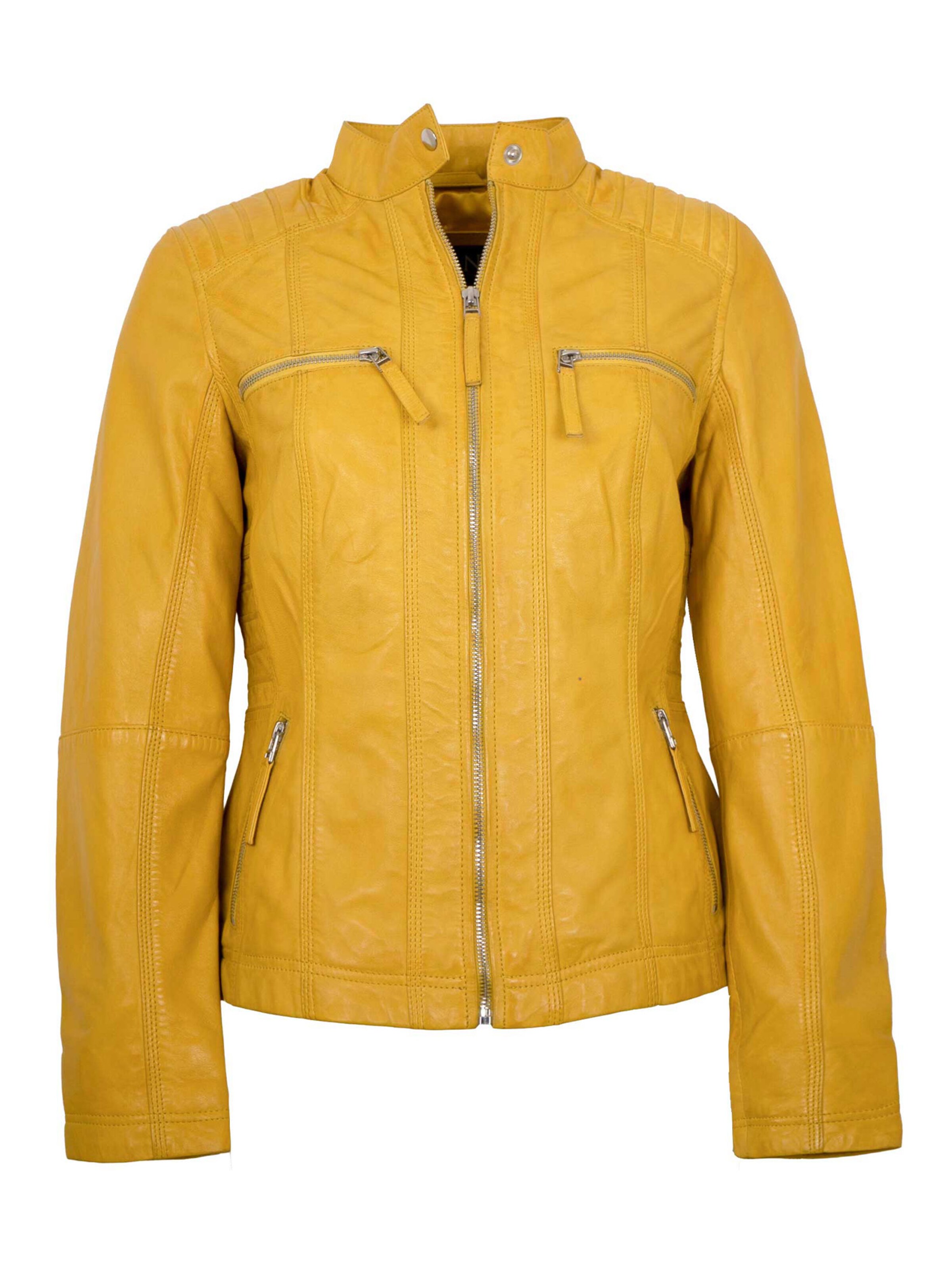 Jilani - Chaqueta de entretiempo en amarillo: frente