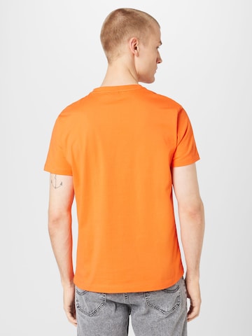 Hackett London Shirt in Oranje