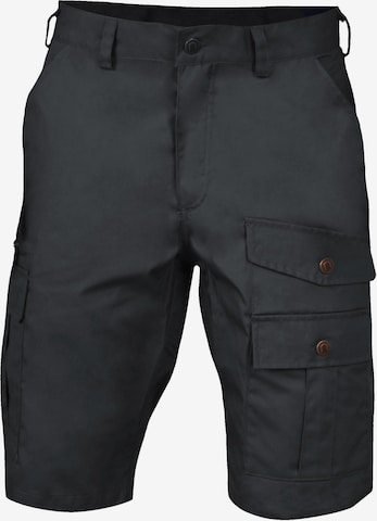 Regular Pantalon outdoor 'Ahvaz' normani en noir : devant